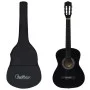 Guitarra clásica para principiantes con funda negro 3/4 36" von vidaXL, Gitarren - Ref: Foro24-3055889, Preis: 70,29 €, Rabat...