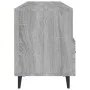 Mueble de TV madera contrachapada gris Sonoma 102x35x50 cm de vidaXL, Muebles TV - Ref: Foro24-817499, Precio: 88,60 €, Descu...