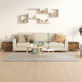 Coffee table 2 pcs engineered wood smoked oak 50x50x40cm by vidaXL, Coffee table - Ref: Foro24-817532, Price: 60,49 €, Discou...