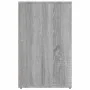 Mueble vestidor madera contrachapada gris Sonoma 80x40x65 cm de vidaXL, Taquillas y armarios de almacenamiento - Ref: Foro24-...