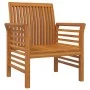 3-piece garden furniture set with acacia wood cushions by vidaXL, Garden sets - Ref: Foro24-3120462, Price: 298,74 €, Discoun...