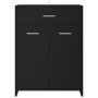 Juego de muebles de baño 4 piezas negro de vidaXL, Muebles de baño - Ref: Foro24-3071712, Precio: 232,68 €, Descuento: %