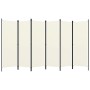 Trennwand mit 6 Paneelen weiß 300x180 cm von vidaXL, Raumteiler - Ref: Foro24-320727, Preis: 41,13 €, Rabatt: %