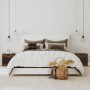 Bedside tables 2 units with smoked oak drawer by vidaXL, Nightstands - Ref: Foro24-342586, Price: 58,26 €, Discount: %