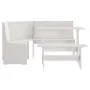 Garden furniture set 3 pieces solid white pine wood by vidaXL, Furniture sets for kitchens and dining rooms - Ref: Foro24-309...