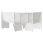 Gartenmöbel-Set 3-teilig aus massivem weißem Kiefernholz von vidaXL, Möbelsets für Küchen und Esszimmer - Ref: Foro24-3096568...