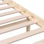 Bettgestell aus Massivholz 140x200 cm von vidaXL, Betten und Lattenroste - Ref: Foro24-3101153, Preis: 137,95 €, Rabatt: %