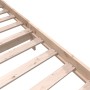 Estructura de cama de madera maciza de pino 140x200 cm de vidaXL, Camas y somieres - Ref: Foro24-3101348, Precio: 133,05 €, D...