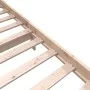 Solid pine wood bed frame 140x200 cm by vidaXL, Beds and slatted bases - Ref: Foro24-3101348, Price: 130,73 €, Discount: %