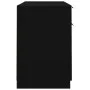 Schwarzer Sperrholzschreibtisch mit Beistellschrank von vidaXL, Schreibtische - Ref: Foro24-3115909, Preis: 189,55 €, Rabatt: %