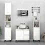 3-teiliges Badezimmermöbelset aus weißem Sperrholz von vidaXL, Badezimmermöbel - Ref: Foro24-3185543, Preis: 208,54 €, Rabatt: %