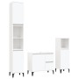 Set de muebles de baño 3 piezas madera contrachapada blanco de vidaXL, Muebles de baño - Ref: Foro24-3185543, Precio: 219,84 €