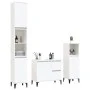 3-teiliges Badezimmermöbelset aus weißem Sperrholz von vidaXL, Badezimmermöbel - Ref: Foro24-3185543, Preis: 208,54 €, Rabatt: %