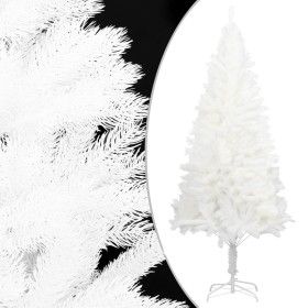 Künstlicher Weihnachtsbaum mit realistischen weißen Blättern, 120 cm. von vidaXL, Weihnachtsbäume - Ref: Foro24-321021, Preis...