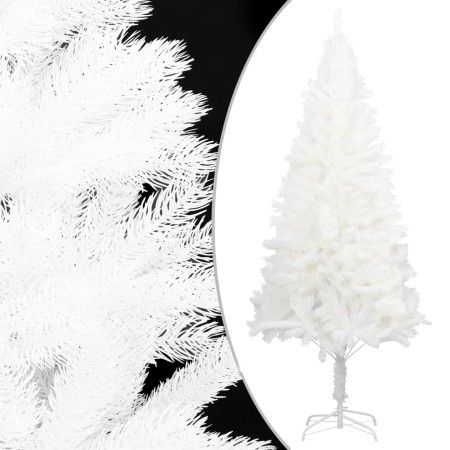 Árbol artificial de Navidad con hojas realistas blanco 120 cm by vidaXL, Christmas trees - Ref: Foro24-321021, Price: 54,39 €...