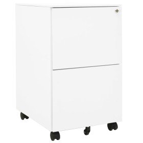 Armario archivador acero blanco 39x45x67 cm Armario archivador acero blanco 39x45x67 cm