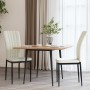 Esszimmerstühle, 2 Einheiten, cremefarbener Samt von vidaXL, Essstühle - Ref: Foro24-326102, Preis: 93,53 €, Rabatt: %