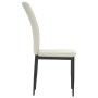 Sillas de comedor 2 unidades terciopelo crema de vidaXL, Sillas de comedor - Ref: Foro24-326102, Precio: 93,44 €, Descuento: %