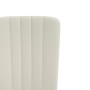 Esszimmerstühle, 2 Einheiten, cremefarbener Samt von vidaXL, Essstühle - Ref: Foro24-326102, Preis: 93,53 €, Rabatt: %