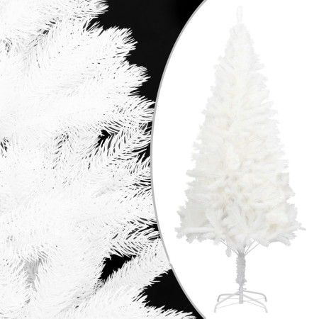 Künstlicher Weihnachtsbaum mit realistischen Blättern weiß 210 cm von vidaXL, Weihnachtsbäume - Ref: Foro24-321024, Preis: 13...