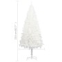 Künstlicher Weihnachtsbaum mit realistischen Blättern weiß 210 cm von vidaXL, Weihnachtsbäume - Ref: Foro24-321024, Preis: 13...