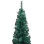 Árbol de Navidad artificial delgado y soporte PVC verde 210 cm by vidaXL, Christmas trees - Ref: Foro24-320951, Price: 57,78 ...