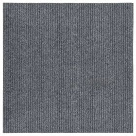 Graue Schmutzfang-Fußmatte 100x100 cm von vidaXL, Teppiche - Ref: Foro24-327174, Preis: 28,73 €, Rabatt: %