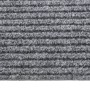 Gray dirt trapper doormat mat 100x100 cm by vidaXL, Rugs - Ref: Foro24-327174, Price: 28,73 €, Discount: %