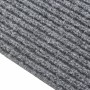 Gray dirt trapper doormat mat 100x100 cm by vidaXL, Rugs - Ref: Foro24-327174, Price: 28,73 €, Discount: %