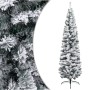 Green slim artificial Christmas tree with snow PVC 240 cm by vidaXL, Christmas trees - Ref: Foro24-320956, Price: 64,35 €, Di...