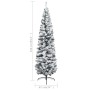 Green slim artificial Christmas tree with snow PVC 240 cm by vidaXL, Christmas trees - Ref: Foro24-320956, Price: 64,35 €, Di...