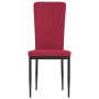 Esszimmerstühle 4 Einheiten aus rotem Samt von vidaXL, Essstühle - Ref: Foro24-326109, Preis: 206,56 €, Rabatt: %