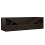 Sofá tumbona de jardín con cojines ratán sintético marrón de vidaXL, Tumbonas - Ref: Foro24-319563, Precio: 236,66 €