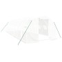 Greenhouse with white steel structure 24 m² 8x3x2 m by vidaXL, Greenhouses - Ref: Foro24-3188052, Price: 301,10 €, Discount: %