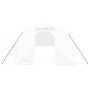 Greenhouse with white steel structure 24 m² 8x3x2 m by vidaXL, Greenhouses - Ref: Foro24-3188052, Price: 301,10 €, Discount: %