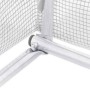 Greenhouse with white steel structure 24 m² 8x3x2 m by vidaXL, Greenhouses - Ref: Foro24-3188052, Price: 301,10 €, Discount: %