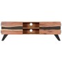 Mueble para TV madera maciza de acacia 140x30x45 cm de vidaXL, Muebles TV - Ref: Foro24-247974, Precio: 220,60 €, Descuento: %