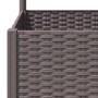 Pflanzgefäß mit braunem PP-Gitter 40x40x136 cm von vidaXL, Töpfe und Pflanzgefäße - Ref: Foro24-318259, Preis: 54,93 €, Rabat...