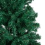 Árbol de Navidad artificial con ramas gruesas PVC verde 180 cm