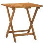 3-piece terrace folding table and chairs and acacia wood cushions by vidaXL, Garden sets - Ref: Foro24-319705, Price: 128,71 ...