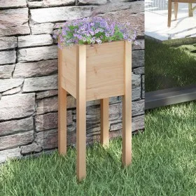 Pflanzkübel aus massivem Kiefernholz 31x31x70 cm von vidaXL, Töpfe und Pflanzgefäße - Ref: Foro24-810779, Preis: 25,02 €, Rab...