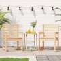 Gartenstühle 2 Stück aus massivem Kiefernholz 60x48x91 cm von vidaXL, Gartenstühle - Ref: Foro24-824053, Preis: 111,62 €, Rab...
