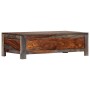 Couchtisch aus massivem grauem Palisanderholz, 100 x 50 x 30 cm von vidaXL, Couchtisch - Ref: Foro24-247982, Preis: 193,25 €,...