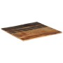 Square solid recycled wood table top 70x70 cm 15-16 mm by vidaXL, Table tops - Ref: Foro24-286048, Price: 69,24 €, Discount: %