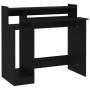 Escritorio con luz LED madera contrachapada negro 97x45x90 cm de vidaXL, Escritorios - Ref: Foro24-805553, Precio: 74,58 €, D...
