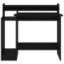 Escritorio con luz LED madera contrachapada negro 97x45x90 cm de vidaXL, Escritorios - Ref: Foro24-805553, Precio: 74,58 €, D...