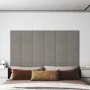 Wandpaneele 12 Stück hellgrauer Samt 30x30 cm 1,08 m² von vidaXL, Wandverkleidung - Ref: Foro24-343807, Preis: 43,43 €, Rabat...