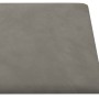 Paneles de pared 12 uds terciopelo gris claro 30x30 cm 1,08 m² de vidaXL, Recubrimiento de paredes - Ref: Foro24-343807, Prec...