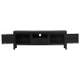 Massiver TV-Schrank aus schwarzem Mangoholz, 118 x 30 x 40 cm von vidaXL, TV-Möbel - Ref: Foro24-247985, Preis: 185,98 €, Rab...