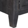 Mueble para TV de madera maciza de mango negro 118x30x40 cm de vidaXL, Muebles TV - Ref: Foro24-247985, Precio: 185,88 €, Des...